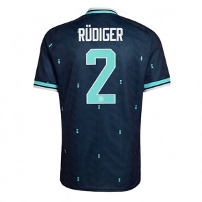 Tyskland Antonio Rudiger #2 Bortatröja VM 2026 Kortärmad